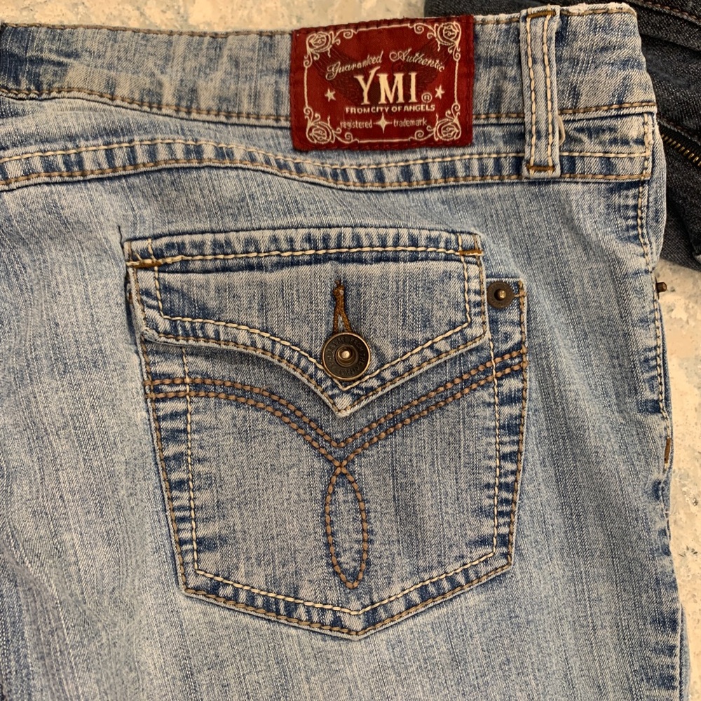 YMI Faded Blue Bootcut Jeans